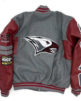 North Carolina Central Eagles Ole Skool Letterman Jacket