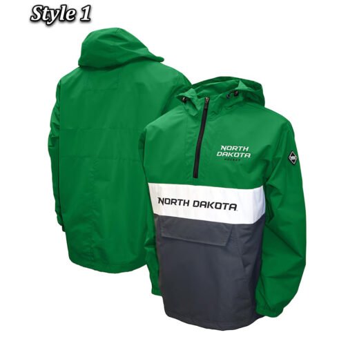North Dakota Alpha Anorak Quarter-Zip Jacket - Image 5