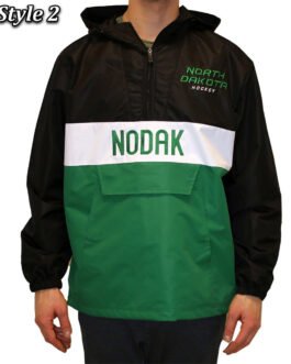 North Dakota Alpha Anorak Quarter-Zip Jacket