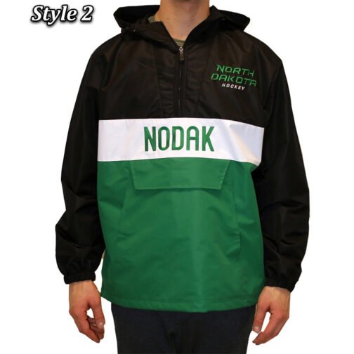 North Dakota Alpha Anorak Quarter-Zip Jacket - Image 2