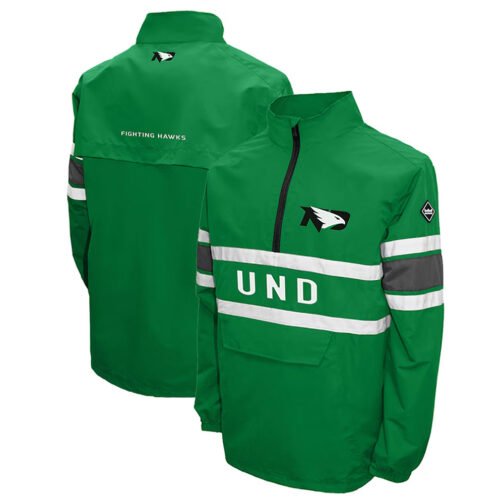 North Dakota Alpha Windshell Pullover Jacket - Image 3