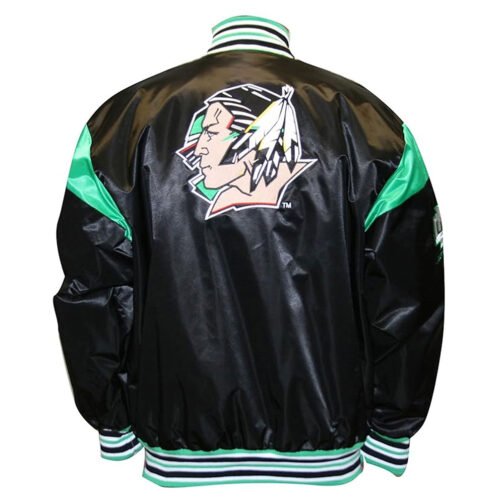 North Dakota Fighting Sioux Big League Satin Jacket - Image 2