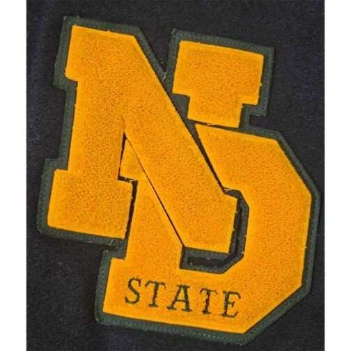 North Dakota State Bison 90’s Varsity Jacket - Image 3