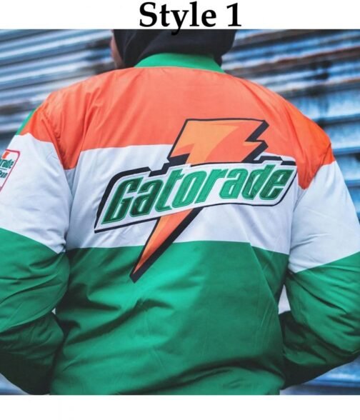 Gatorade Nostalgic Club Racer Bomber Jacket - Image 8