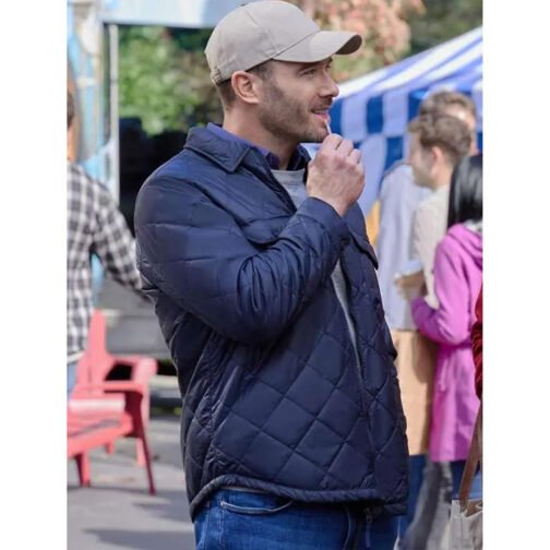 Notes of Autumn Luke Macfarlane Quilted Jacket - Image 2