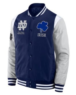 Elements Elite Notre Dame Fighting Irish Navy Jacket