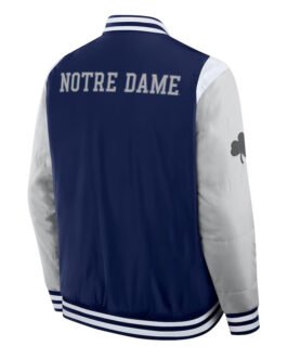 Elements Elite Notre Dame Fighting Irish Navy Jacket