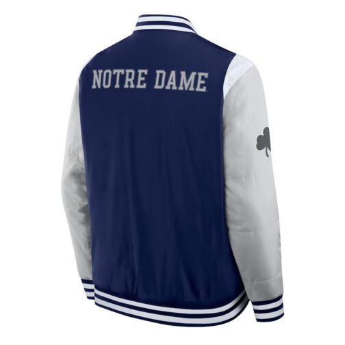 Elements Elite Notre Dame Fighting Irish Navy Jacket - Image 2