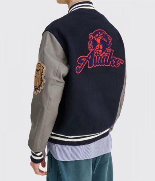 NY Awake Chenille Letterman Jacket - Image 12