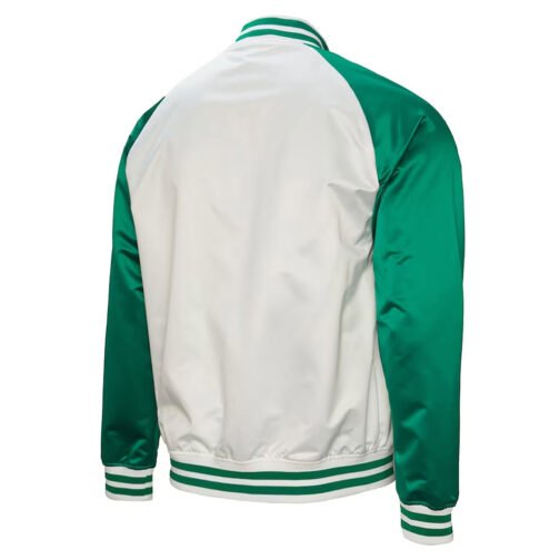 NY Jets Legacy Sack Exchange Satin Jacket - Image 2