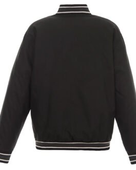 NY Knicks Black Poly Twill Jacket