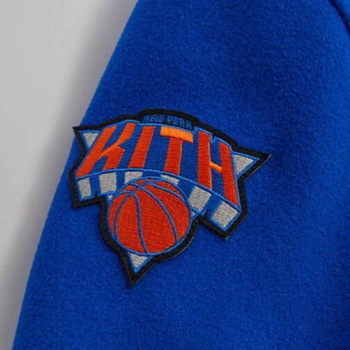 NY Knicks Varsity Wool Jacket - Image 11