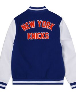 NY Knicks Eastern Conference Varsity Jacket