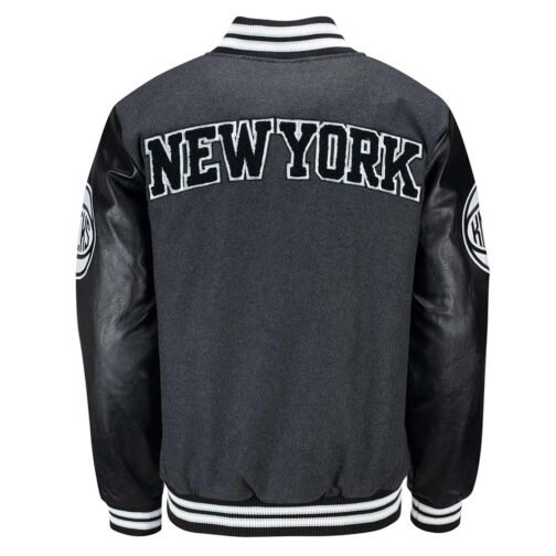 NY Knicks First Rounder Varsity Jacket - Image 2