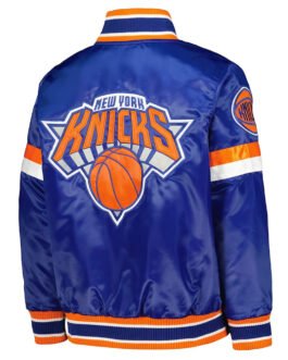 NY Knicks Home Game Blue Jacket