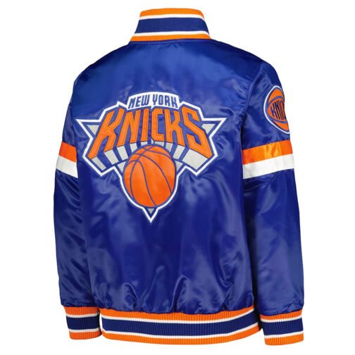 NY Knicks Home Game Blue Jacket - Image 2