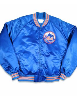 NY Mets 80’s Blue Bomber Jacket