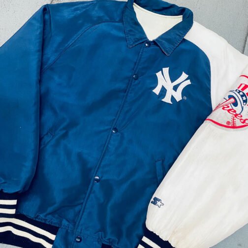 NY Yankees 1990’s Coach’s Dugout Jacket - Image 3