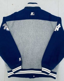 NY Yankees 1990’s Script Spellout Varsity Jacket