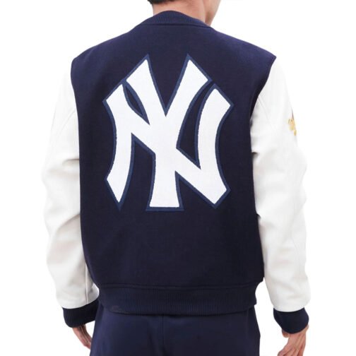 NY Yankees Home Town Varsity Jacket - Image 2