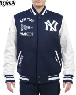 NY Yankees Retro Classic Varsity Jacket