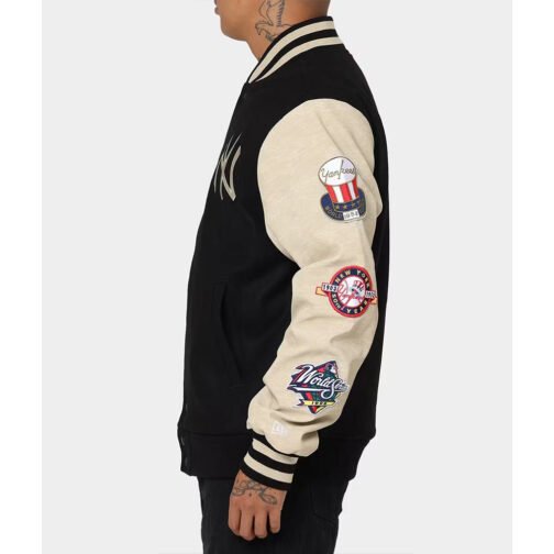 NY Yankees World Series Varsity Jacket - Image 6