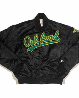 90’s Oakland Athletics Script Jacket