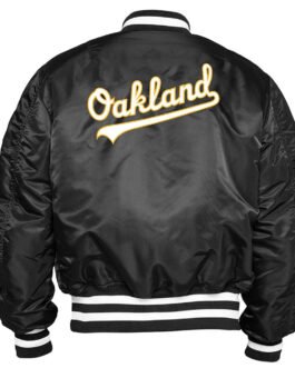 Oakland Athletics Bomber MA-1 Jacket