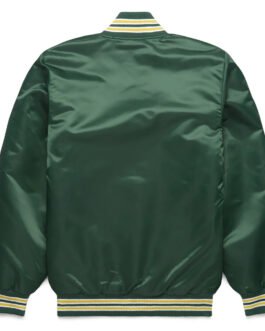 Oakland Athletics Classic Green Satin Jacket