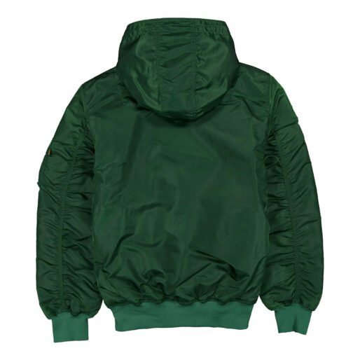 Oakland Athletics Historic L-2B Hooded Bomber Jacket - Image 2