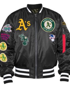 Oakland Athletics Bomber MA-1 Jacket