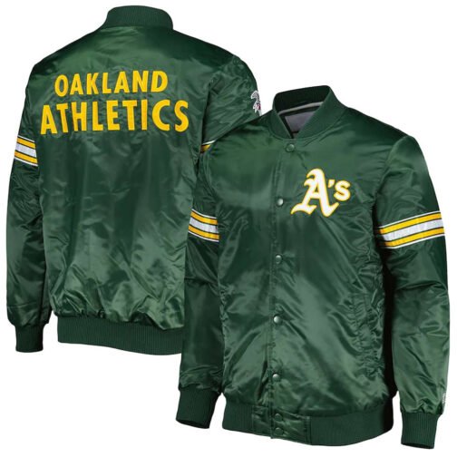 Oakland Athletics Pick & Roll Jacket - Image 3