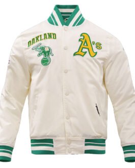 Oakland Athletics Retro Classic Rib Jacket