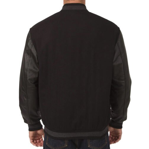 Oakland Athletics Varsity Black Jacket - Image 2