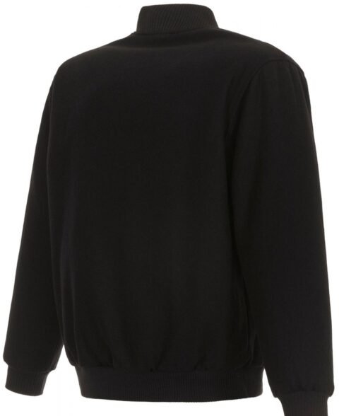 Varsity Oakland Athletics Black Wool Jacket - Image 2