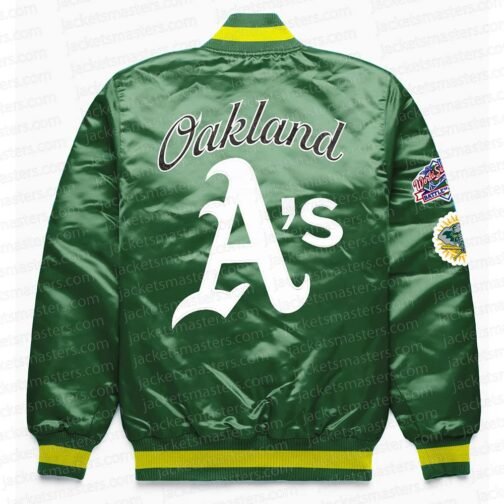 Oakland Athletics World Series Green Jacket - Image 2