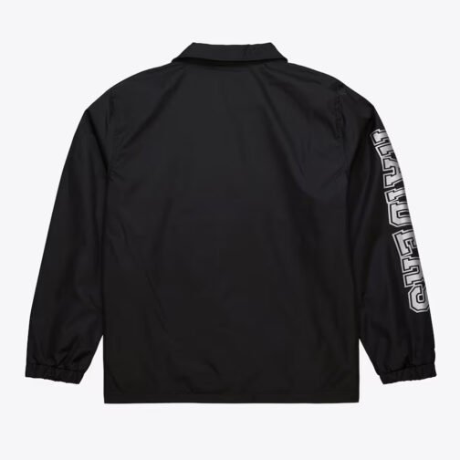 Oakland Raiders Black Coaches Jacket - Image 2