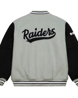 Oakland Raiders Team Legacy Varsity Jacket