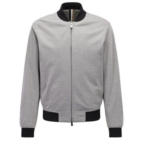Ice-T Law & Order Special Victims Unit Bomber Gray Jacket