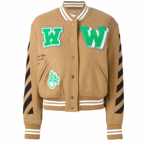 Off-White 2015 Virgil Abloh Wool Jacket with Patches - Image 5