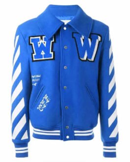Off-White 2015 Virgil Abloh Wool Jacket with Patches