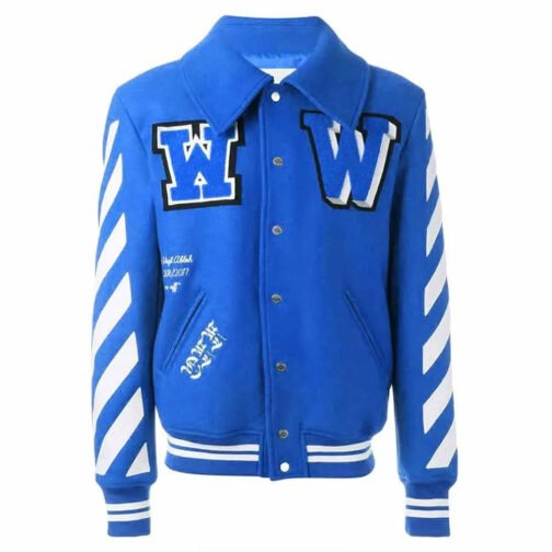 Off-White 2015 Virgil Abloh Wool Jacket with Patches - Image 2