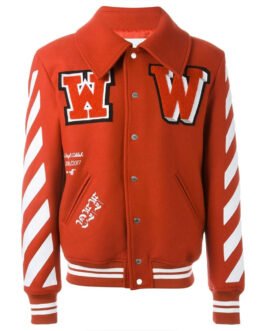 Off-White 2015 Virgil Abloh Wool Jacket with Patches