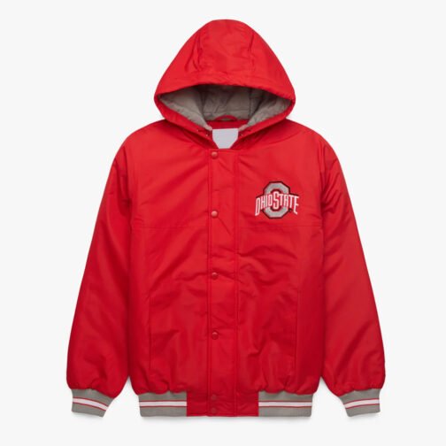 Ohio State Red Hooded Jacket