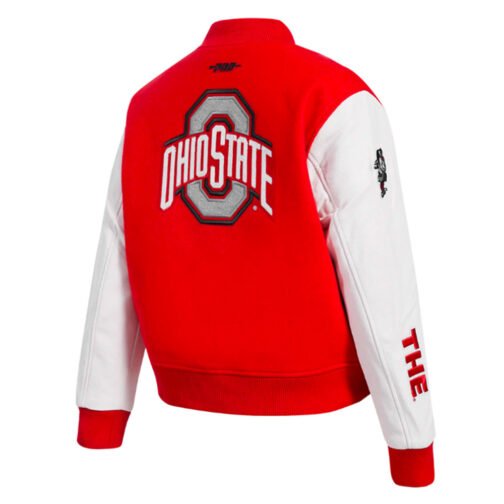Classic Ohio State University Varsity Jacket - Image 8