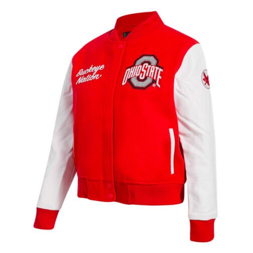 Classic Ohio State University Varsity Jacket - Image 6