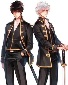 Okita Sougo Gintama Shinsengumi Black Jacket