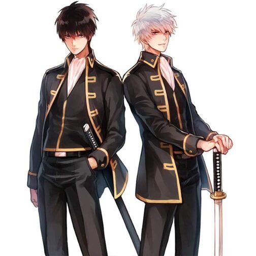 Okita Sougo Gintama Shinsengumi Black Jacket