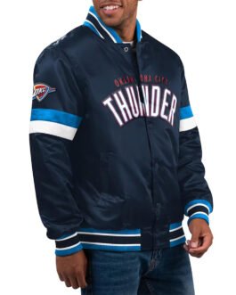 Home Game Oklahoma City Thunder Navy Jacket