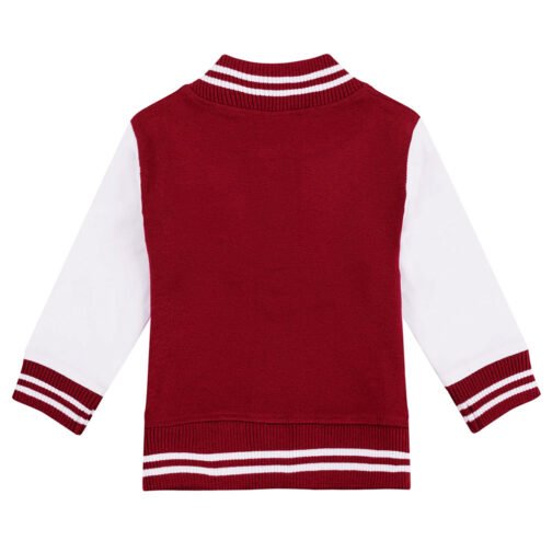 Oklahoma Sooners Varsity Wool and Leather Jacket - Image 4